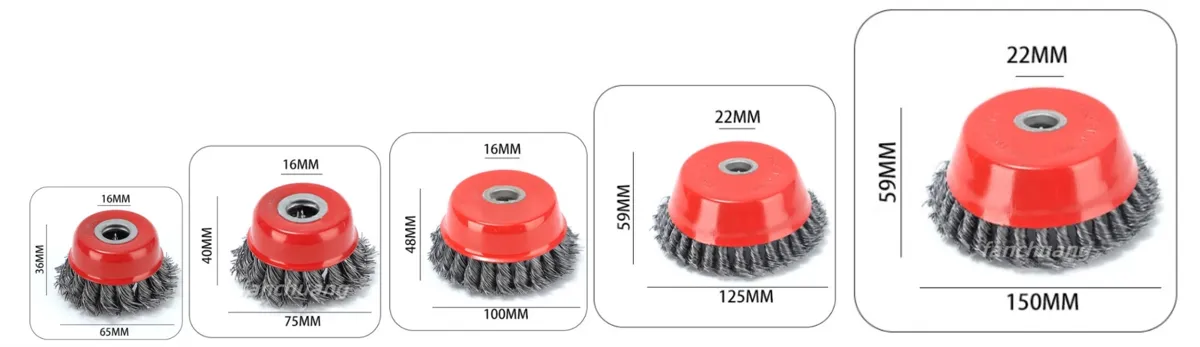 Angle Grinder Wire Wheel for Rust Corrosion Paint Removal Angle Grinder Wire Wheel for Rust Corrosion Paint Removal